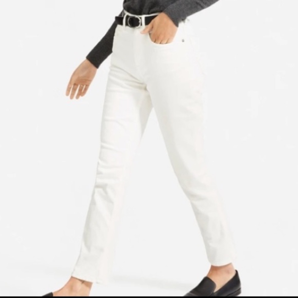 Everlane Original Cheeky Jean Bone size 25 regular